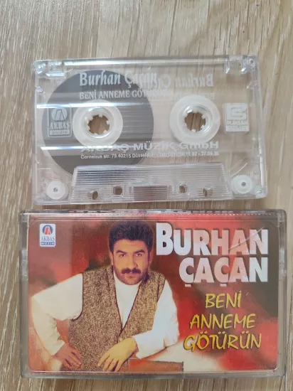 BURHAN ÇAÇAN - Beni Anneme Götürün - 1995 Almanya  Basım  Kaset Albüm / Akbaş Müzik