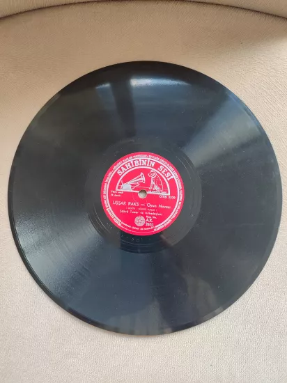 ŞÜKRÜ TUNAR - Orjinal Hicaz Raks /Uşşak Raks ( Oyun Havası ) - 78 Devir TAŞ PLAK