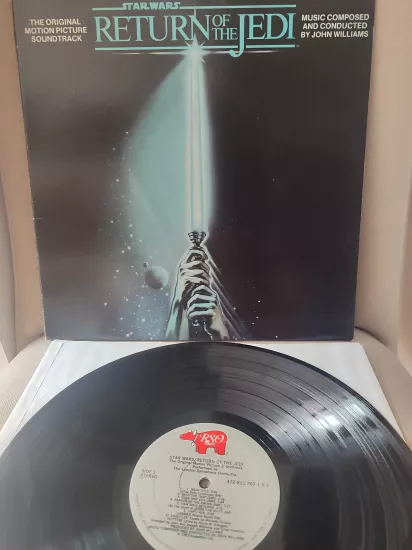 John Williams ‎– Star Wars : Return Of The Jedi (Soundtrack)  - 1983 USA  Basım LP Plak Albüm