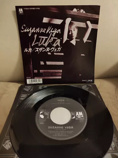 SUZANNE VEGA - Luka  - Nadir 1987 Japonya  Basım 45lik  Plak 2.EL