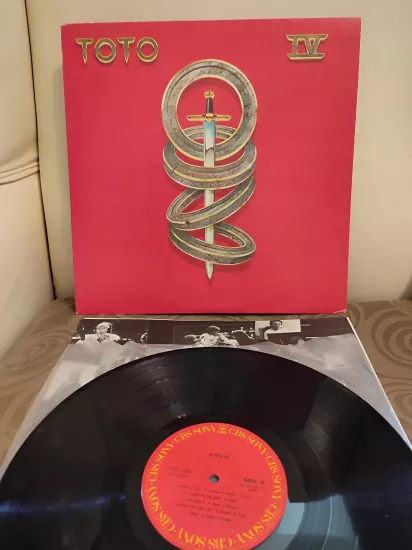 Toto –  Toto IV  - 1982  Japonya  Basım 33lük LP Plak - (Africa bu albümde) 2.EL