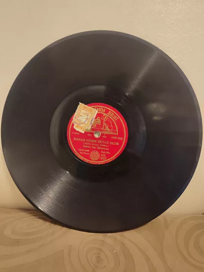 SABİTE TUR GÜLERMAN - Sevmek Seni Bir Suç İse / Bahar Pembe Beyaz Olur - 78 Devir TAŞ PLAK