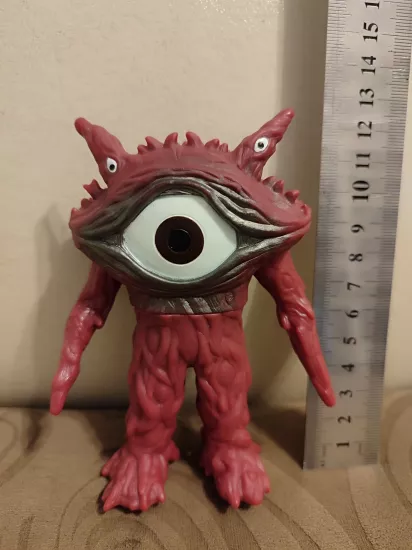 Gan Q Ultraman DX Kaiju Figure - 2013 Yapım Orjinal Japon Canavar Figürü - Boy : 12 cm