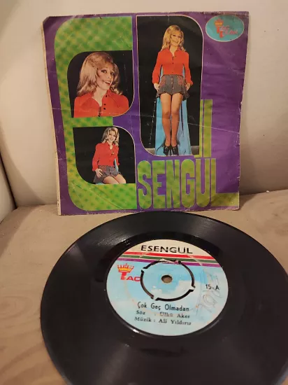 Esengül - Taht Kurmuşsun Kalbime  - 1973 Türkiye Basım 45lik Plak 2.el