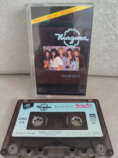 Niagara - Now or Never  1989 Türkiye  Basım Kaset 2.el