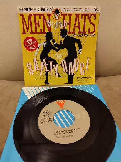 Men Without Hats ‎– The Safety Dance - Japonya 1982 Basım 45lik Plak 2.el