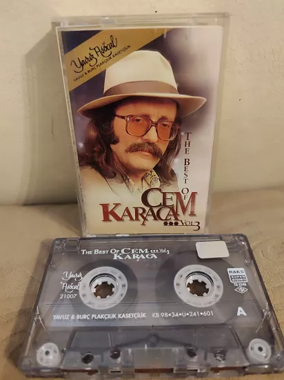 The Best of CEM KARACA Vol. 3 - 1998 Türkiye  Basım Kaset Albüm 2.el