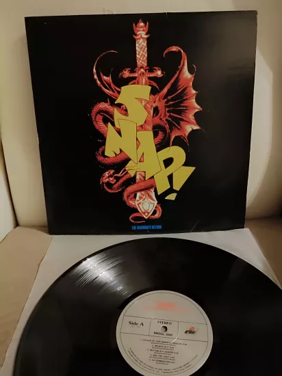 SNAP - Madman’s Return - Nadir 1992 Güney Kore Basım Albüm Plak-Rhythm is a Dancer Bu Plakta  2.el