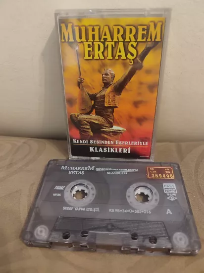 Muharrem Ertaş - Kendi Sesinden Eserleriyle Klasikleri - 1998 Türkiye Basım Kaset Albüm 2.EL