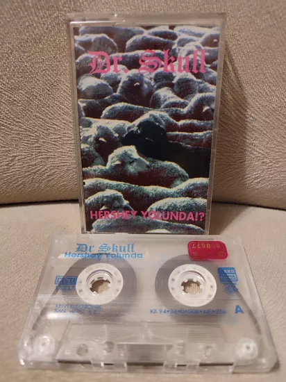 Dr. Skull ‎- Hershey Yolunda!? - 1994 Türkiye  Basım Kaset Albüm 2.el
