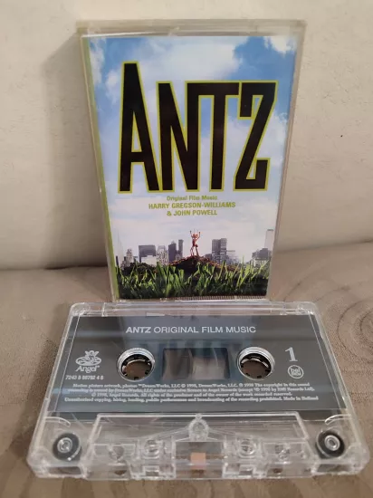 Ant Z / Karınca Z - H.Gregson-Williams & J. Powell ‎/Original Film Music 1998 EU Basım Kaset 2. el