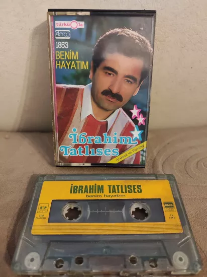 İbrahim Tatlıses - Benim Hayatım  -  Türkola + Star Plakçılık  1984 Basım Kaset Albüm 2.EL