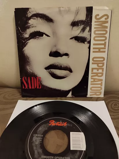 SADE - Smooth Operator -  1985 USA Basım 45lik Plak 2.EL