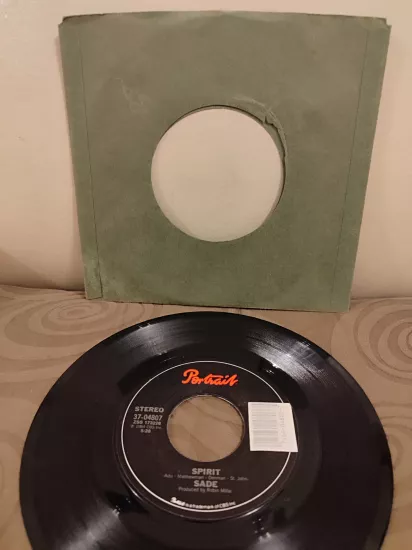 SADE - Smooth Operator -  1985 USA Basım 45lik Plak - Kapaksızdır 2.EL