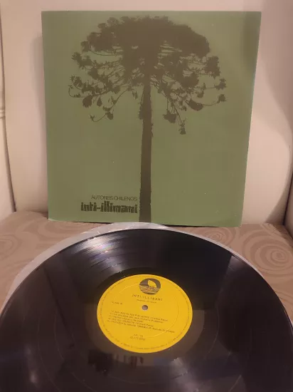 İnti İllimani - Autores Chilenos 1971 Şili Basım 33’lük Nadir LP Albüm Plak 2.EL