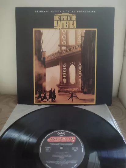 Once Upon A Time In America - Ennio Morricone - Soundtrack 1984 Japonya Basım LP Plak 2.el