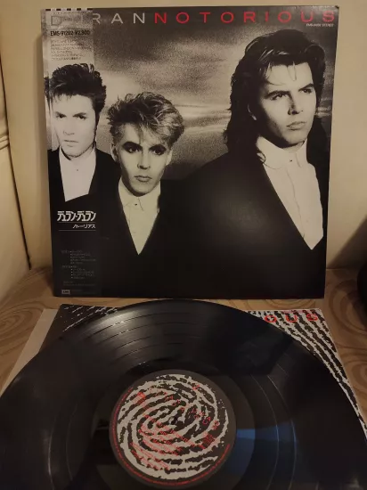 DURAN DURAN - Notorious - 1986 Japonya  Basım LP 33 lük  Plak - Obi’li 2.el