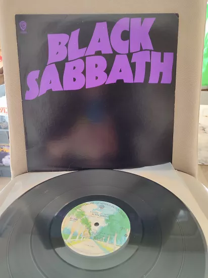 BLACK SABBATH - Mater of Reality - 1973 USA Basım Nadir  LP Plak Albüm 2.el