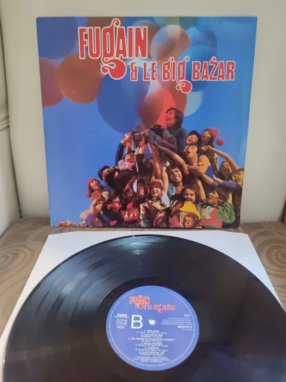 MICHEL FUGAIN - ET LE BIG BAZAR ( UNE BELLE HISTORIE BU ALBUMDE) 1972 HOLLANDA BASIM LP ALBÜM 2.EL