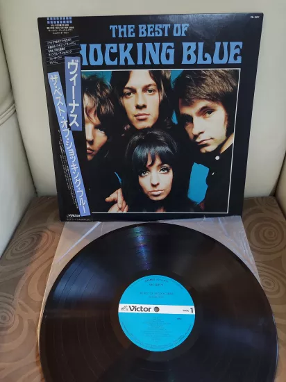Shocking Blue - The Best Of  - 1986 Japonya Basım  LP Plak Albüm -Obi’li Dönem Basım