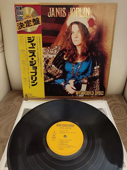 Janis Joplin - Janis Joplin New Gold Disc -  1975  Japonya Basım  LP Plak - Obi’li 2.EL