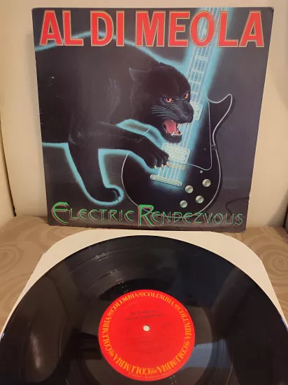 Al Di Meola - Electric Rendezvous - 1982 USA  Basım  LP Plak Albüm 2.EL