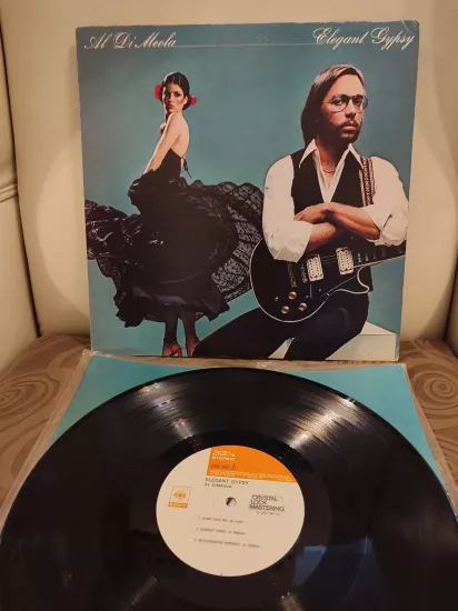 Al Di Meola - Elegant Gypsy - 1977 Japonya  Basım  LP Plak Albüm 2.el