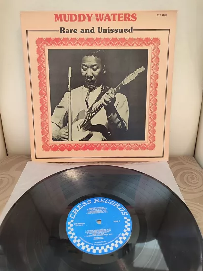 Muddy Waters ‎– Rare And Unissued - 1984 USA  Basım  LP Plak Albüm 2.EL
