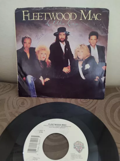 Fleetwood Mac - Little Lies  1987 USA Basım 45lik Plak 2.el