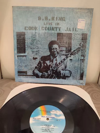B.B. King – Live In Cook County Jail - 1971 USA Basım Albüm LP Plak 2.el