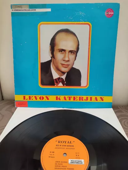 Levon Katerjian - Armenian Melodies - İran Dönem Basım 33lük  LP Plak 2.el