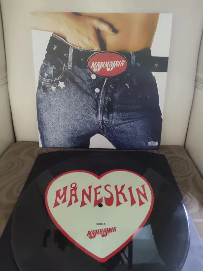 Maneskin - Mammamia -(12’’ Single picture LP) - 2021 Almanya Basım 2.EL