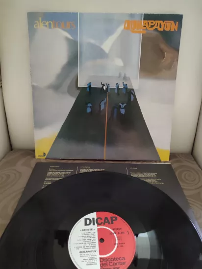 Quilapayún ‎– Alentours - 1980 Fransa Basım  LP Plak 2.el
