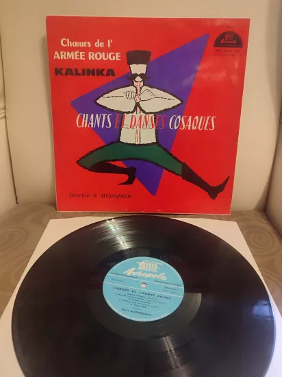 Kızılordu Korosu / Chœurs De L’Armée Rouge - Kalinka - 1958 Fransa Basım  LP Plak 2.el
