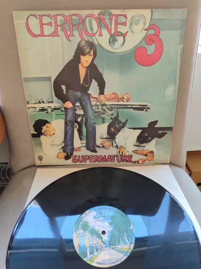 Cerrone - Cerrone 3 Supernature - 1977 Türkiye Basım  LP Plak 2.EL