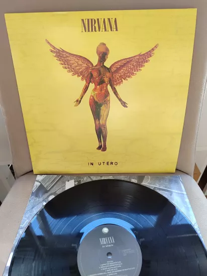 Nirvana - In Utero -  2015 Almanya Basım  LP Plak