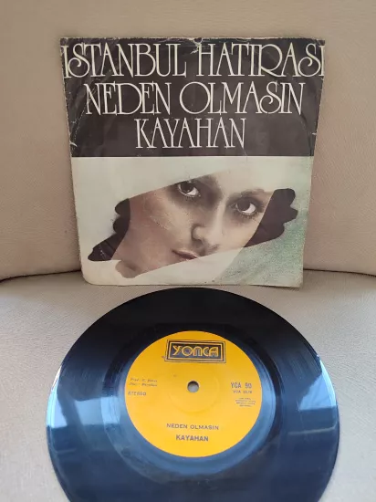 Kayahan - İstanbul Hatırası / Neden Olmasın - 1978 Türkiye Basım 45lik Plak 2.Eİ