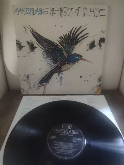 Camouflage - Methods Of Silence - 1989 Almanya Basım Nadir LP Plak Albüm 2.el