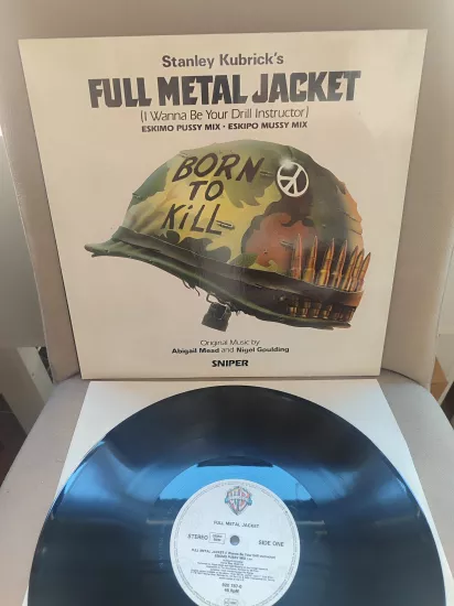 Full Metal Jacket (I Wanna Be Your Drill Instructor) - 1987 Almanya Basım Maxi 45lik Plak 2.el