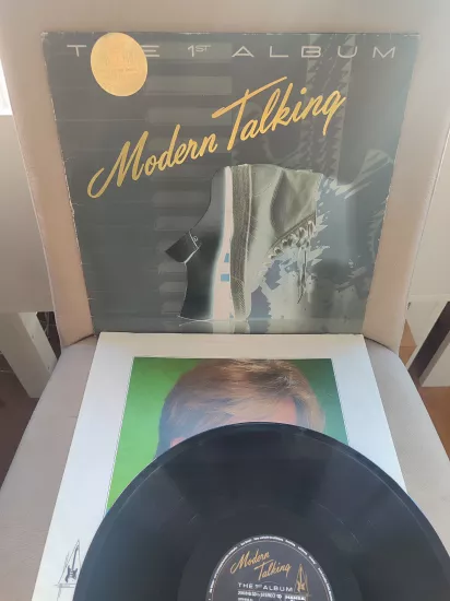 Modern Talking - The 1st Album - 1985 Almanya Basım  LP Plak Albüm 2.el