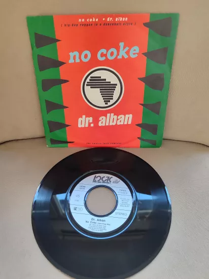 Dr. Alban - No Coke - 1990 Almanya  Basım  45lik Plak 2.EL