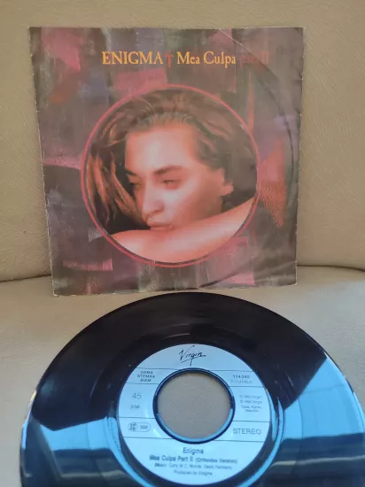 Enigma - Mea Culpa Part II - 1991 Almanya Basım 45lik Plak 2.el