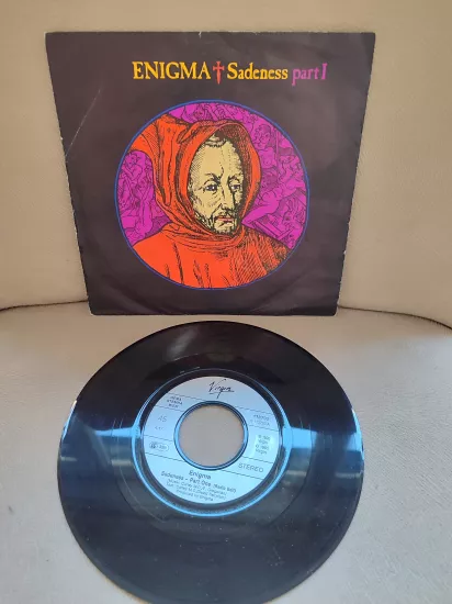 Enigma - Sadeness Part I - 1990 Almanya Basım 45lik Plak 