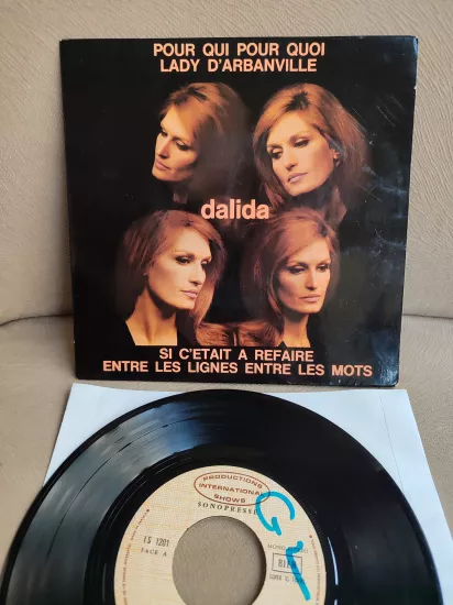 Dalida - Lady D’arbanville - 1970 Fransa Basım  Nadir EP Plak 2.EL