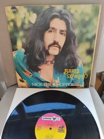 Barış Manço - Nick The Chopper -  1977 Türkiye Basım Nadir Plak 2.el