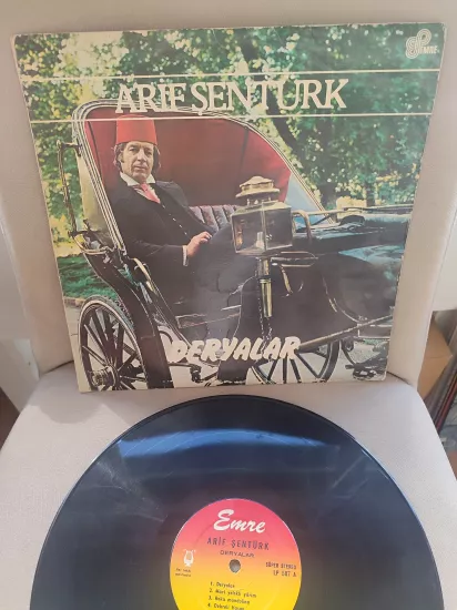 Arif Şentürk - Deryalar -  1981 Türkiye Basım Nadir Plak 2.el
