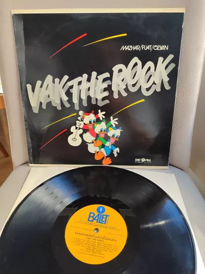 Mazhar / Fuat / Özkan - Vak The Rock - 1986 Türkiye Basım Nadir Plak 2.el