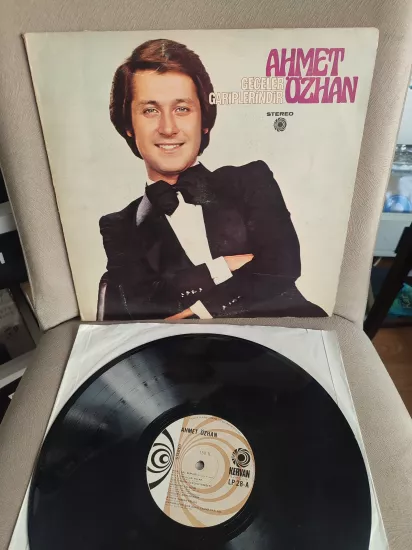 Ahmet Özhan - Geceler  Gariplerindir - 1978 Türkiye Basım Plak - Dönem Plaktır Yeni Basım Değil