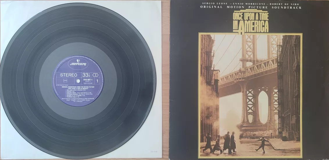 Once Upon A Time In America - Ennio Morricone - Soundtrack 1984 Hollanda Basım LP Plak 2.el