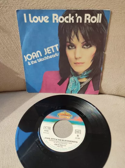 Joan Jett & The Blackhearts – I Love Rock ’N Roll - 1982 Fransa Basım 45lik Plak 2.el